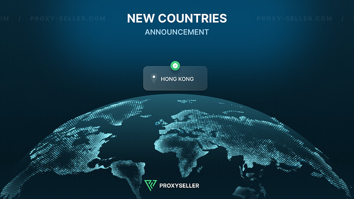 New countries