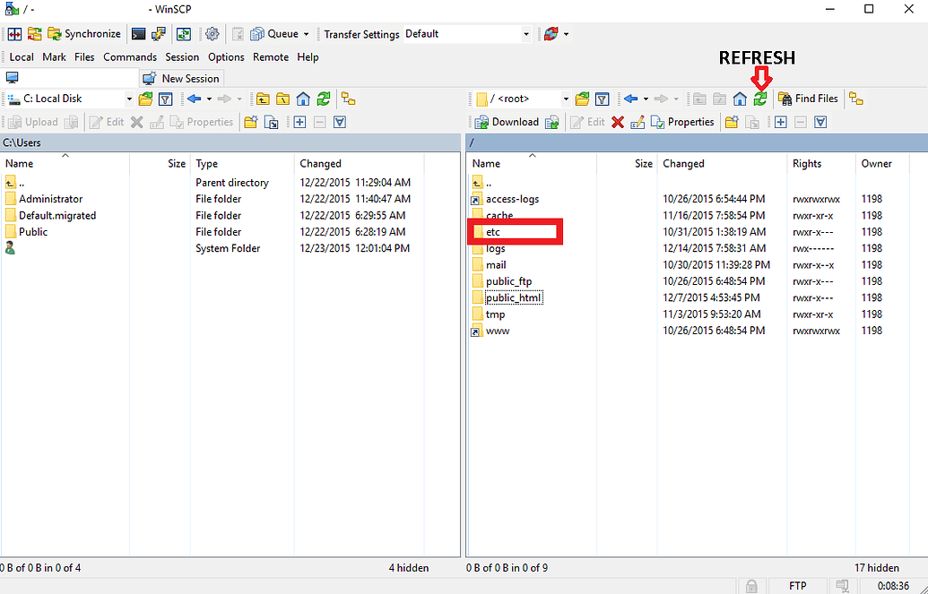 Winscp proxy method download from slack not working