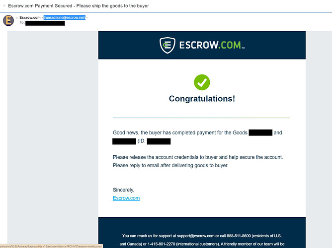 escrow