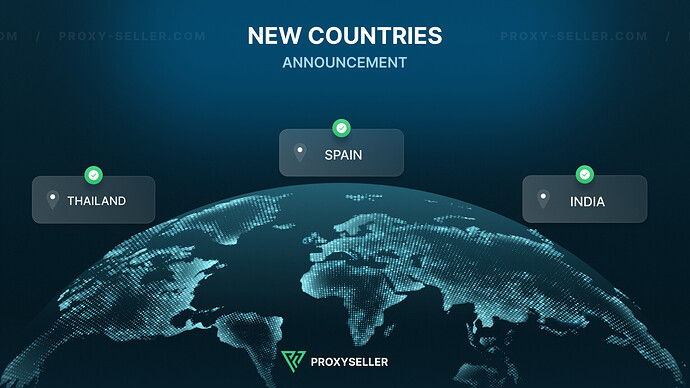 New countries (3)