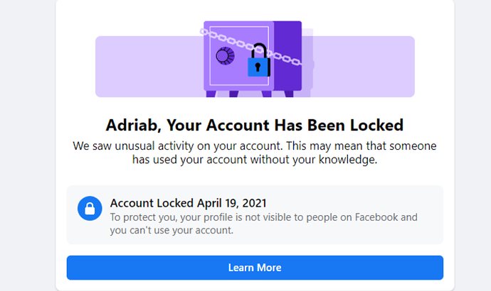 I got locked