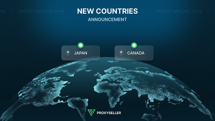 New countries