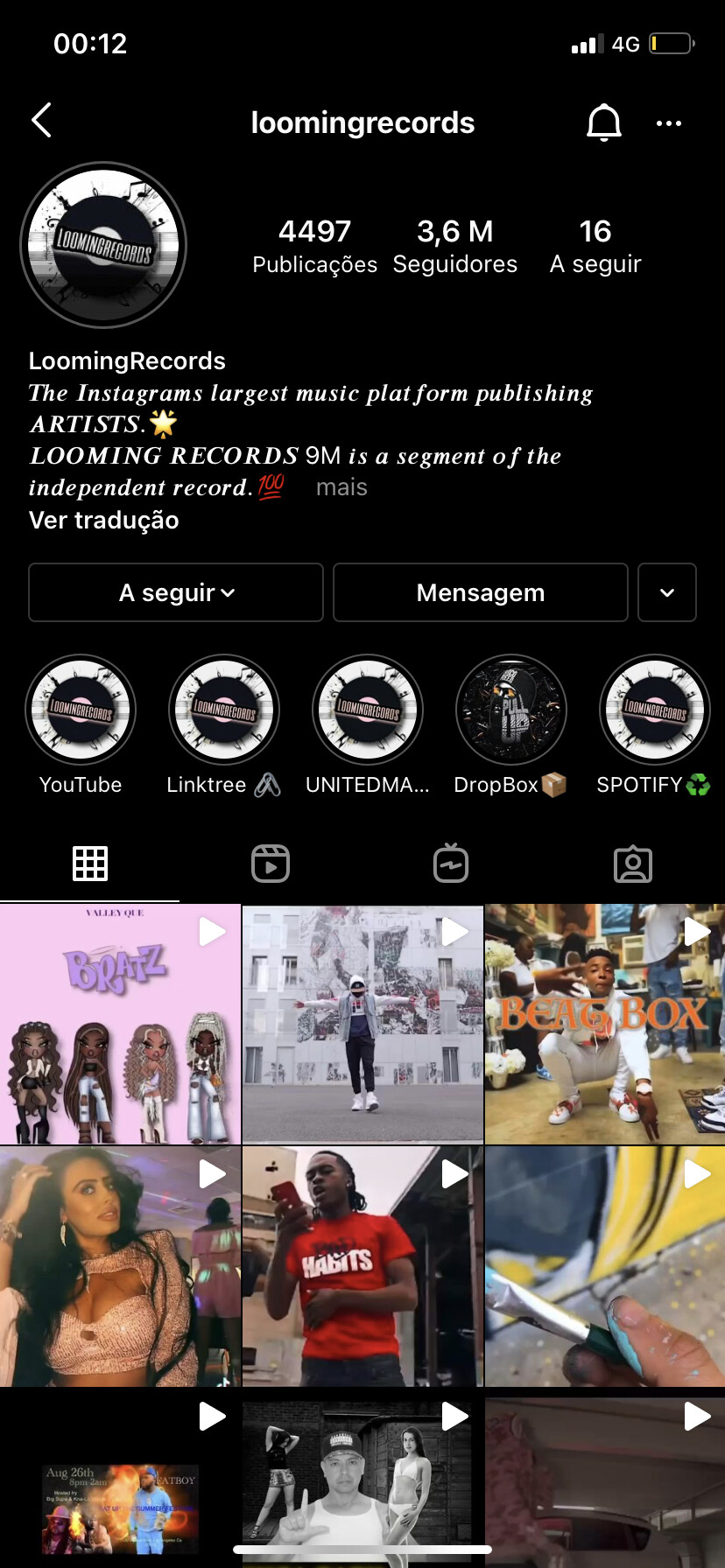 Instagram SCAM LOOMING RECORDS - Instagram Marketing - MP Social