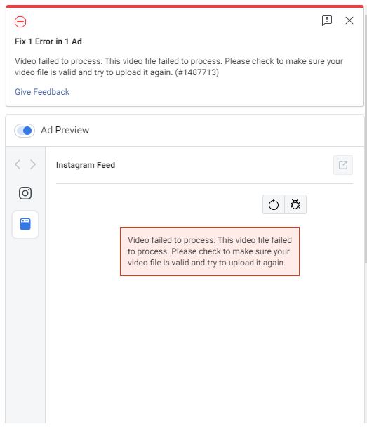 uploader for instagram error uploader for instagram error