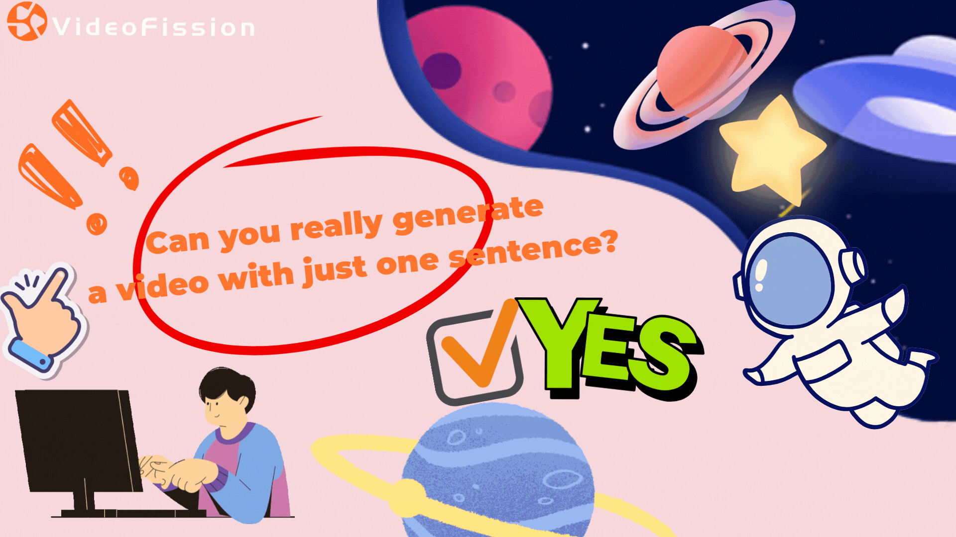Can you really generate a video with just one sentence