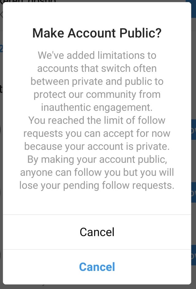 What Happens If I Ignore A Follow Request On Instagram