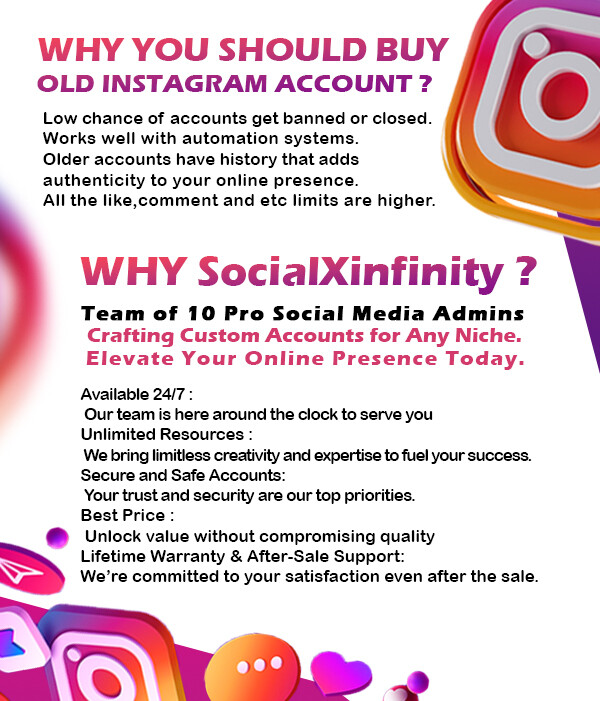 Buy Old Instagram Accounts by smmtopmarket585 - Issuu